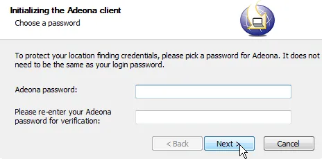 adeona client adeona client