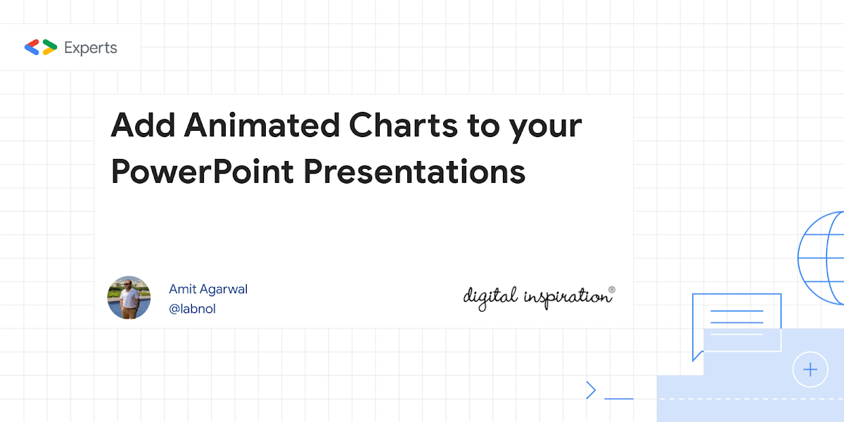 Add Animated Charts to your PowerPoint Presentations - Digital Inspiration
