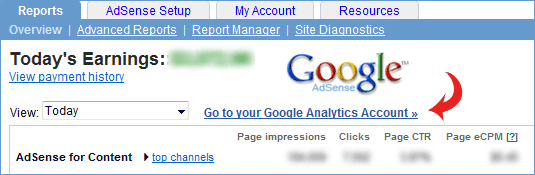 adsense with google analytics