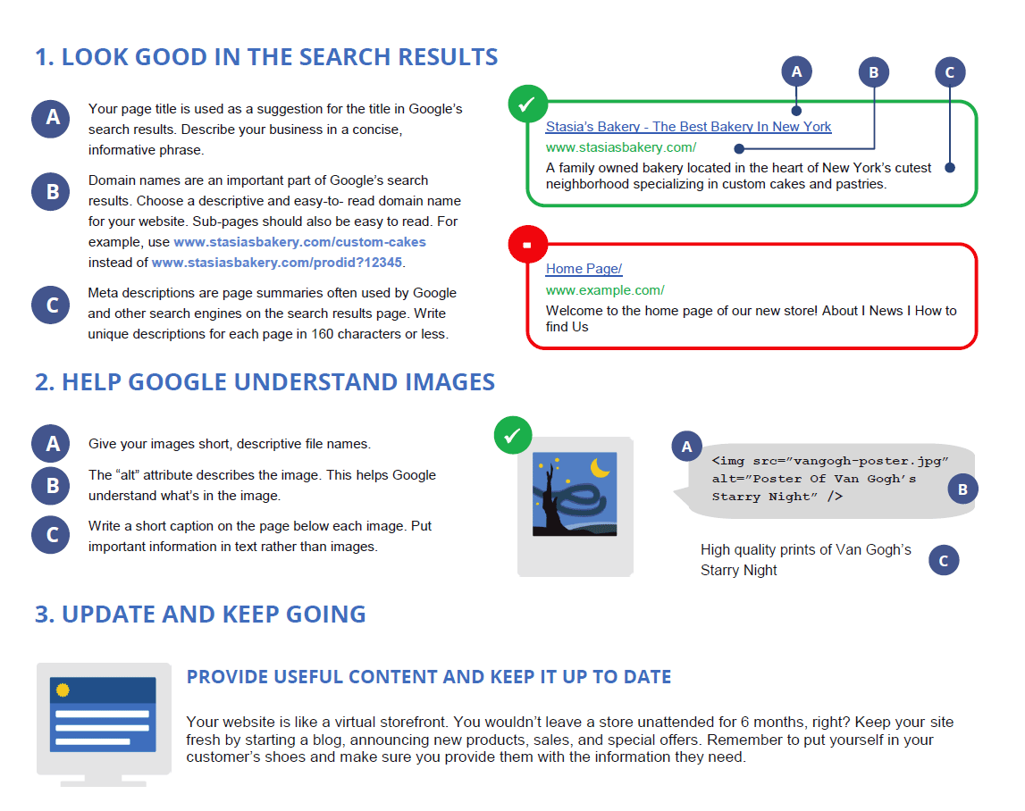 Google SEO Tips