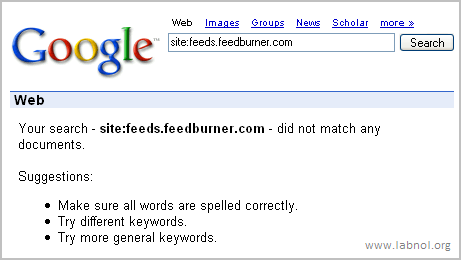google feedburner feeds