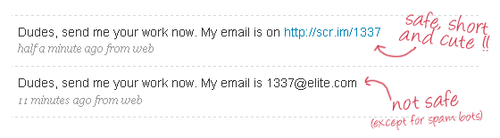 Email in Plain Text