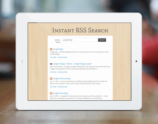RSS Search