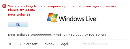 windows live email address