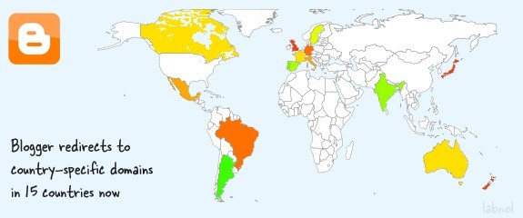 blogger countries