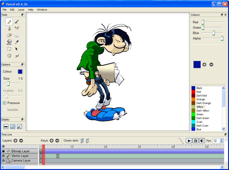 Create 2D Animated Movies in Flash or QuickTime with Pencil - Digital  Inspiration