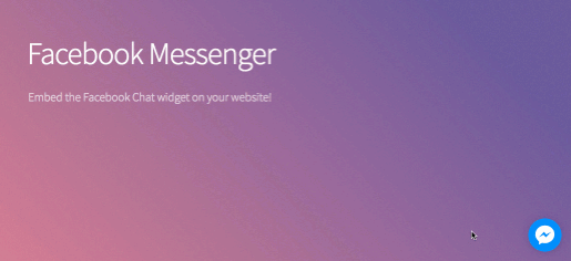 How to Add the Facebook Messenger Chat Widget in your Website - Digital  Inspiration