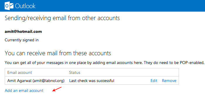 Import Gmail into your Outlook
