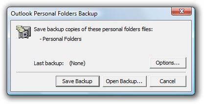 outlook pst backup tool