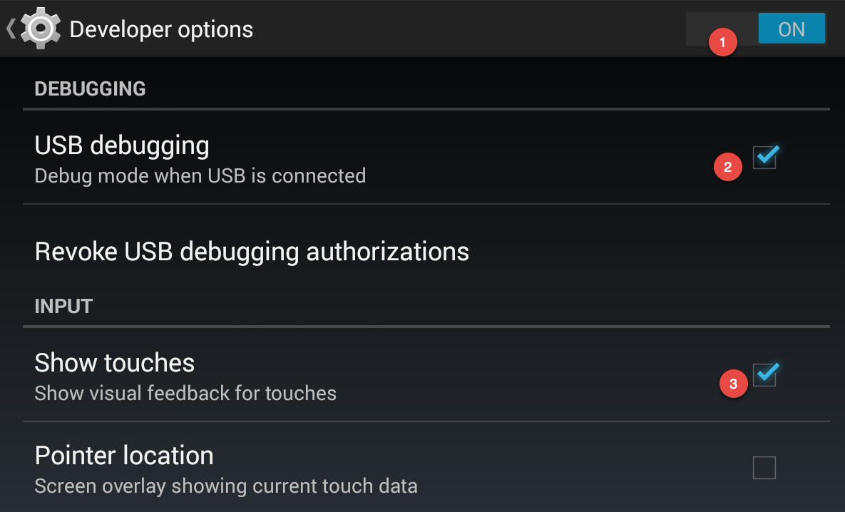 USB Debugging - Android
