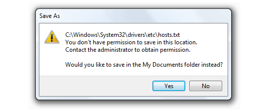 File Permission Error