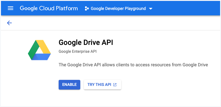 Google Drive API