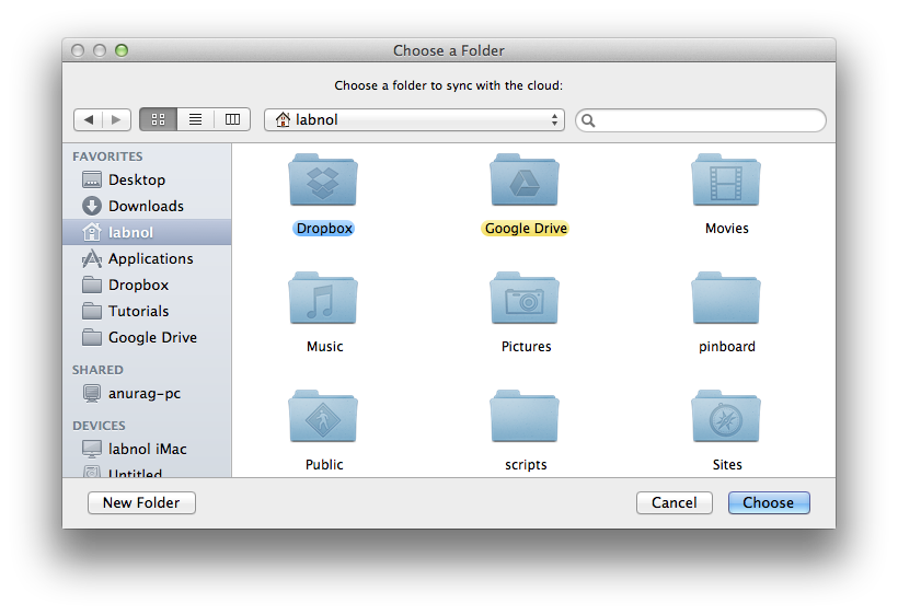 Dropbox for Mac Sync