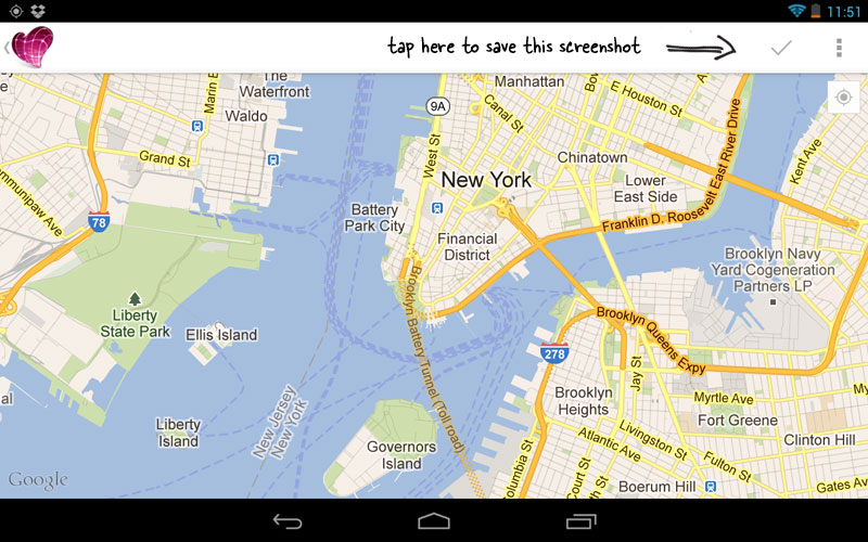 Google Maps Screenshots