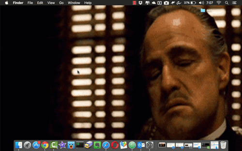 Animated GIF as Mac Desktop Background