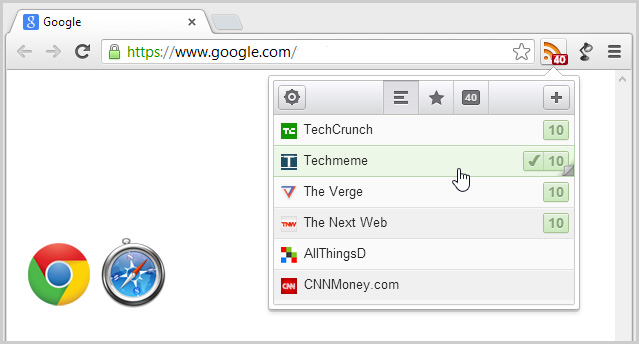 RSS Reader for Chrome