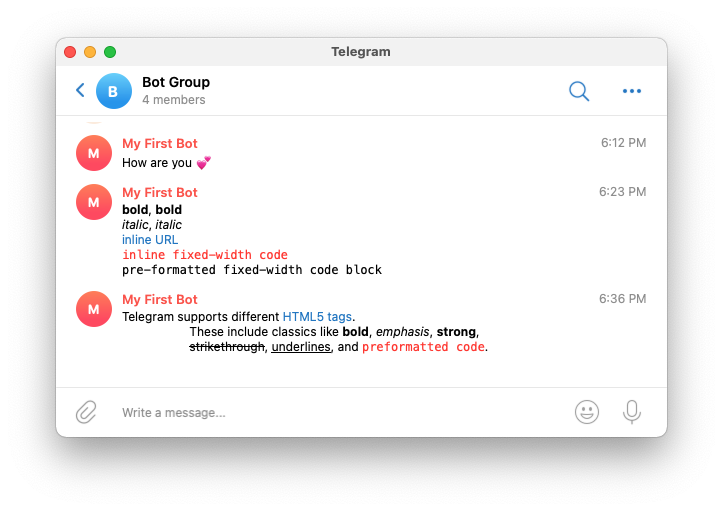 experimental Extranjero Mentor How to Create a Telegram Bot for Sending Notifications using Google Apps  Script - Digital Inspiration
